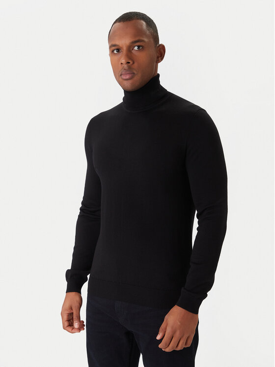HUGO Golf San Thomas-M 50474174 Czarny Slim Fit