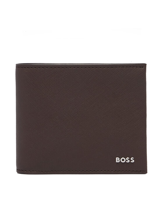 BOSS Portfel Northon 50568387 Brązowy ciemny
