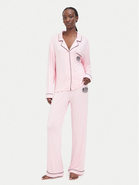 Juicy Couture Piżama JCYPJ126856 Różowy jasny Relaxed Fit