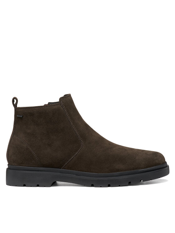 Geox Botki U Spherica Ec1 B Abx U46HNC 00022 C6006 Brązowy ciemny