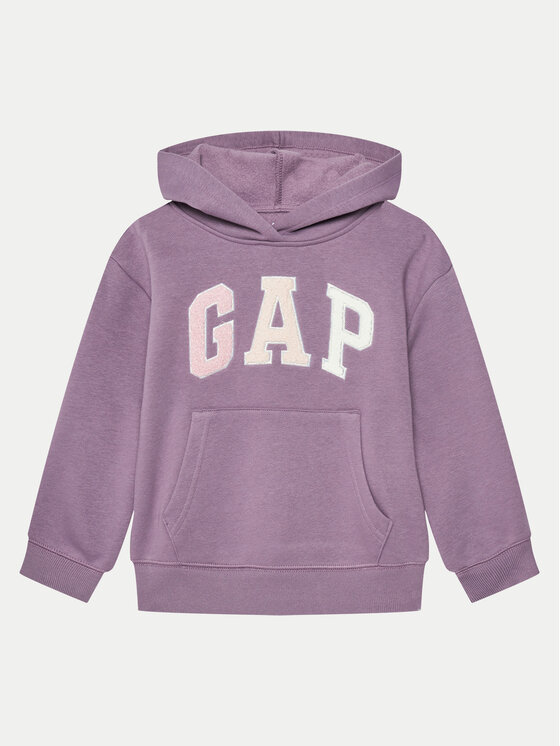 Gap Bluza 633948-02 Fioletowy Regular Fit