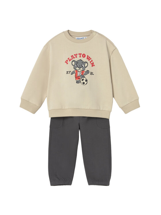 Mayoral Dres 1832 Kolorowy Regular Fit