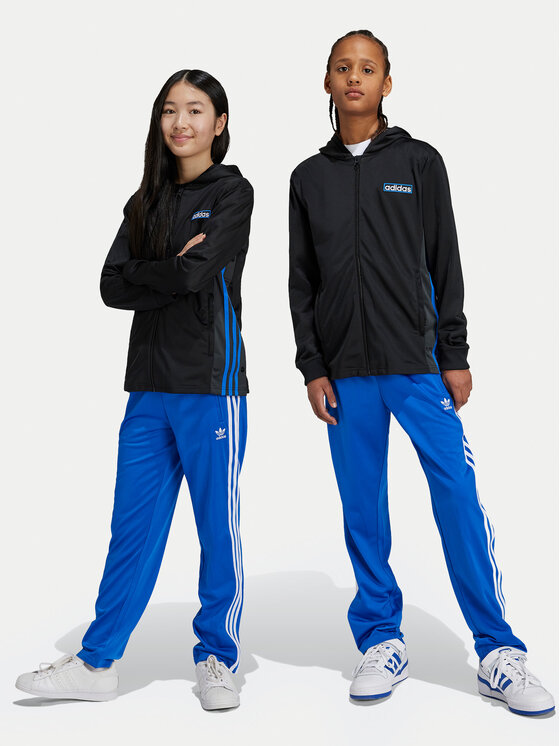adidas Spodnie dresowe Firebird IY9803 Niebieski Regular Fit