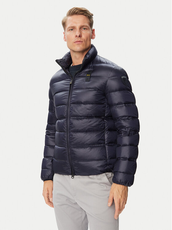 Blauer Kurtka puchowa Belmont 26WBLUC03047 Granatowy Regular Fit