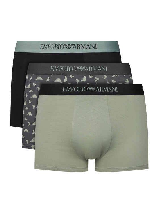Emporio Armani Underwear Komplet bokserek EM000260 AF25022 MC587 Zielony