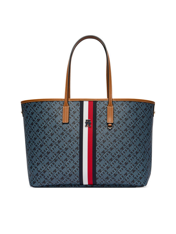 Tommy Hilfiger Torebka Th Monoplay AW0AW19178 Granatowy