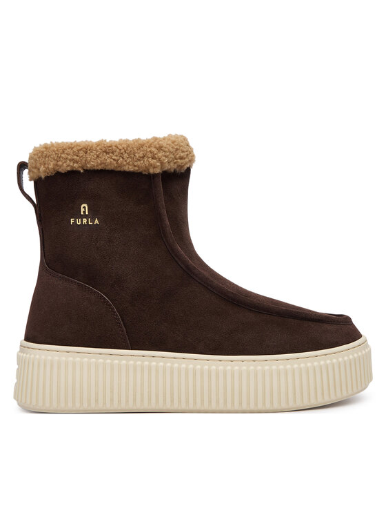 Furla Botki Wallabee YM95FKY-BX3490-5443S-1-007-20-BD Brązowy