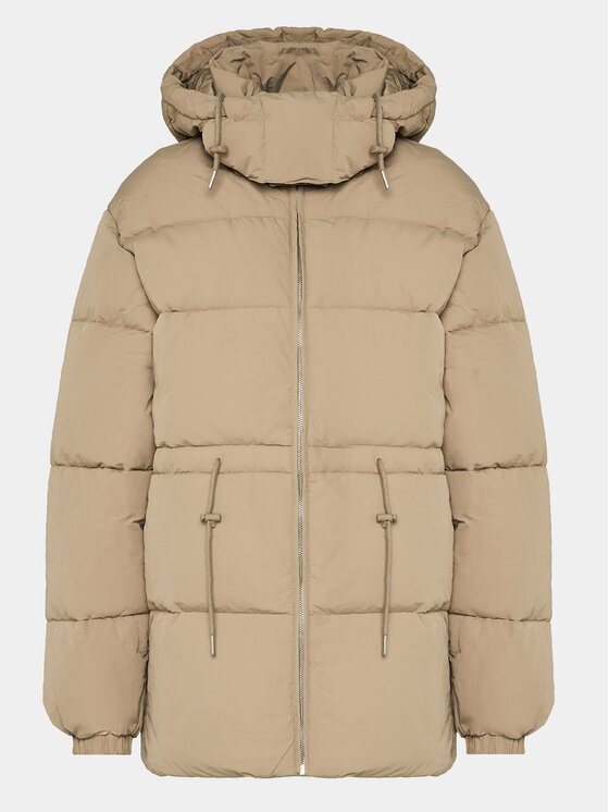 Outhorn Kurtka zimowa OTHAW23TDJAF251 Beżowy Regular Fit