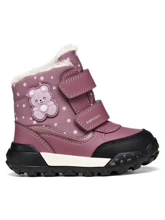 Geox Śniegowce B Trekkyup Girl B Abx B666MA 054FU C8007 M Różowy