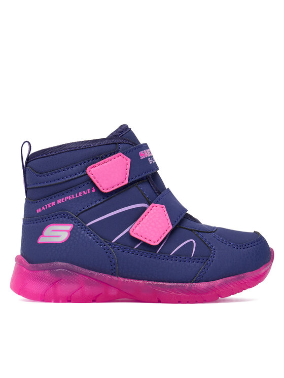 Skechers Śniegowce Illumi-Brights 319310N NVMT Granatowy