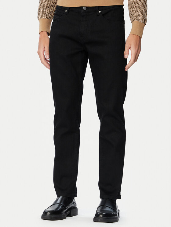 BOSS Jeansy P-Re.Maine 50571296 Czarny Regular Fit