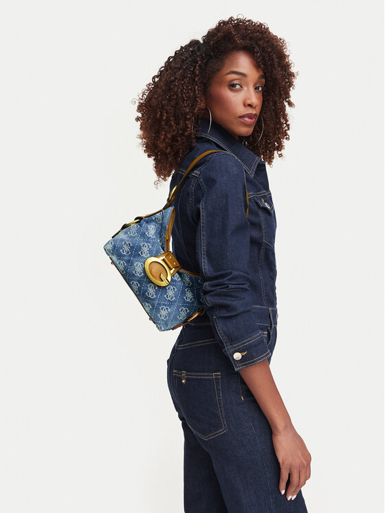 Guess Torebka Camden Mini HWDB93 08720 Niebieski