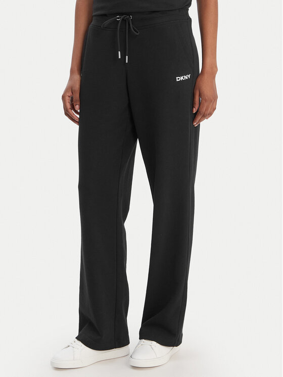 DKNY Sport Spodnie dresowe DP6P3794 Czarny Regular Fit