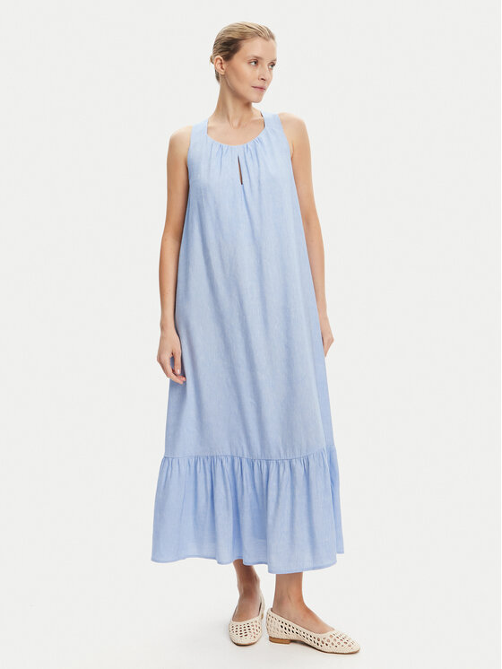 Tatuum Sukienka letnia Estella T2511.201 Błękitny Relaxed Fit