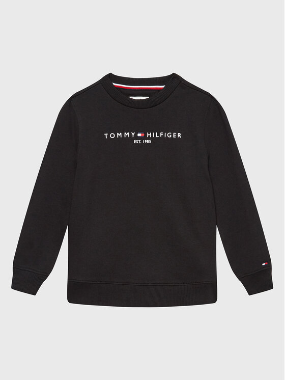 Tommy Hilfiger Bluza Essential KS0KS00212 M Czarny Regular Fit