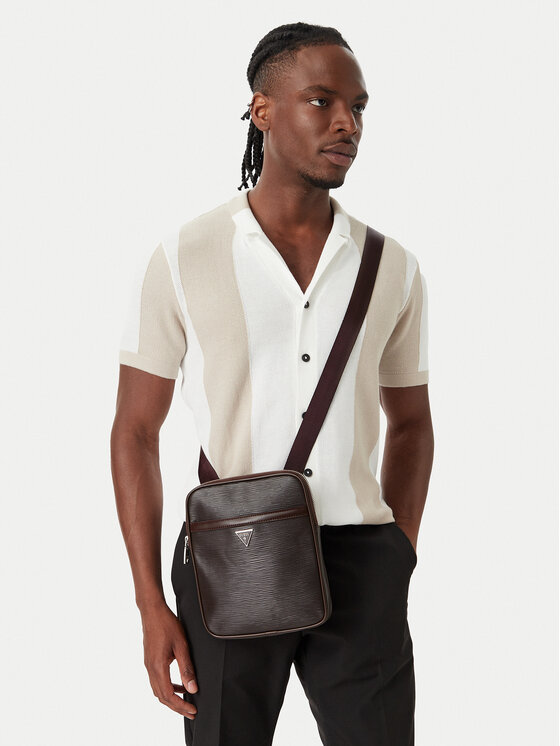 Guess Saszetka HMMIPW P6223 Brązowy ciemny