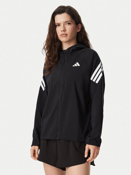 adidas Kurtka przejściowa Adi365 Running KQ8074 Czarny Regular Fit