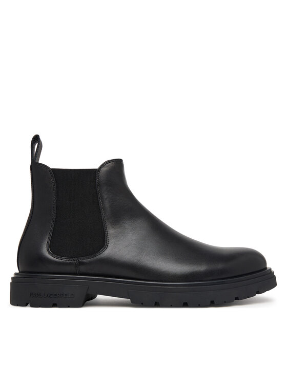 KARL LAGERFELD Sztyblety Koby Lug KL11836 Czarny