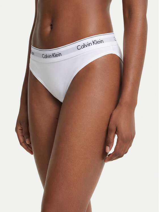 Calvin Klein Underwear Stringi LV00QF8518 Biały