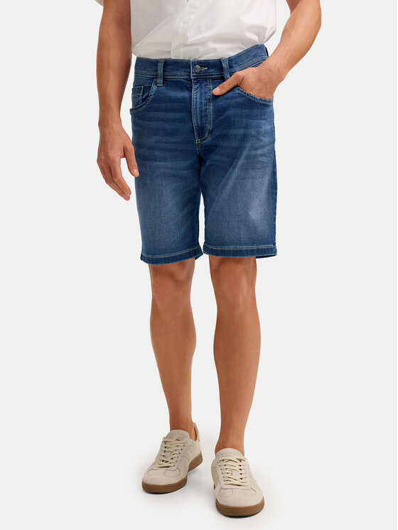 Bugatti Szorty jeansowe 3138D-16604E Niebieski Regular Fit