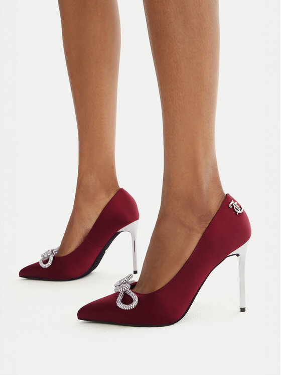Juicy Couture Szpilki EO-C5164-1 Bordowy