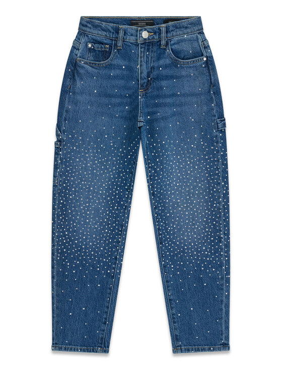 Guess Jeansy J6BA01 D2186 Niebieski Regular Fit