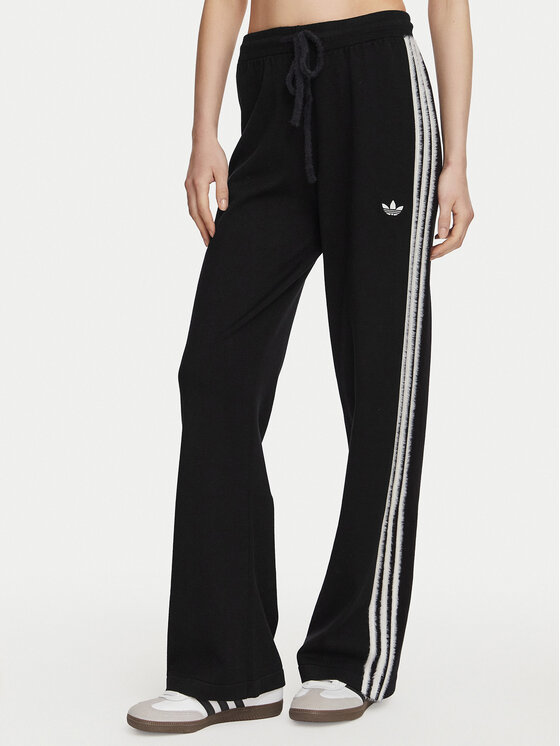 adidas Spodnie dresowe Firebird KS9363 Czarny Regular Fit