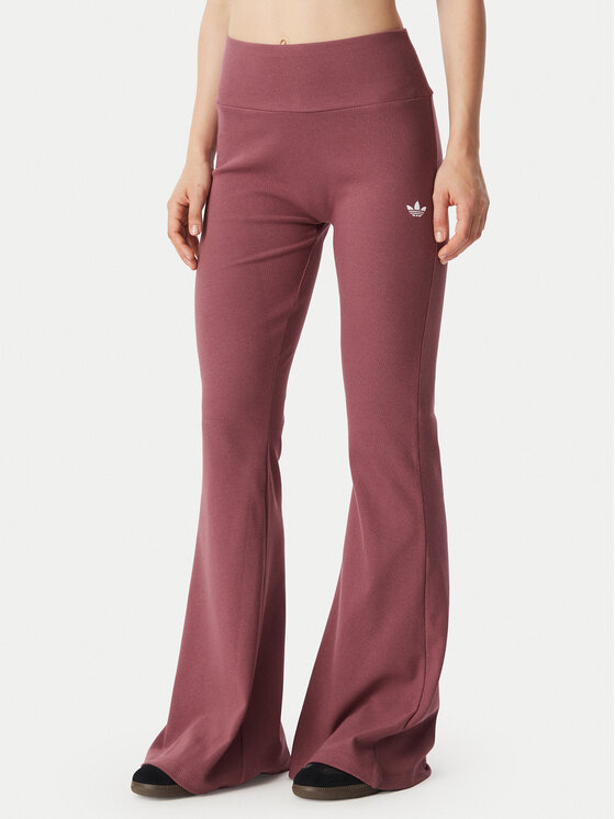 adidas Legginsy Essentials KT4760 Różowy ciemny Flared Leg