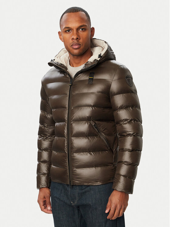 Blauer Kurtka zimowa Adams 26WBLUC02054 382EB Brązowy ciemny Regular Fit