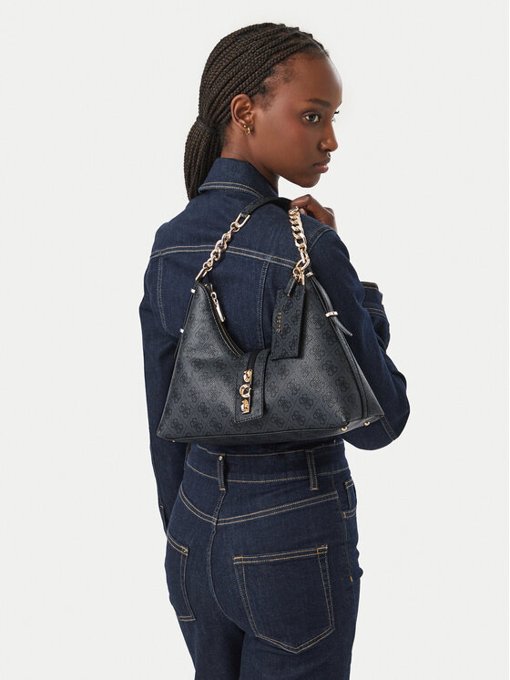 Guess Torebka Yvonne HWSG23 78010 Czarny