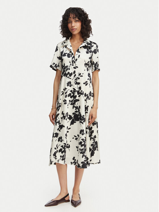 MAX&Co. Sukienka letnia Balta 2616221073200 Biały Regular Fit