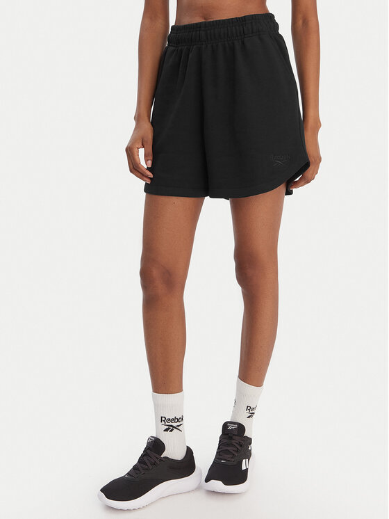 Reebok Szorty sportowe Karin RK25504CCW Czarny Regular Fit