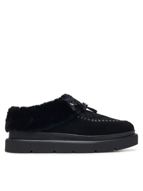 Guess Śniegowce FLFKEY LEA19 Czarny