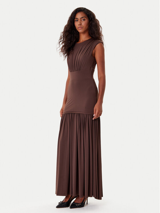 Bardot Sukienka koktajlowa Annaise 60103DB Brązowy Regular Fit