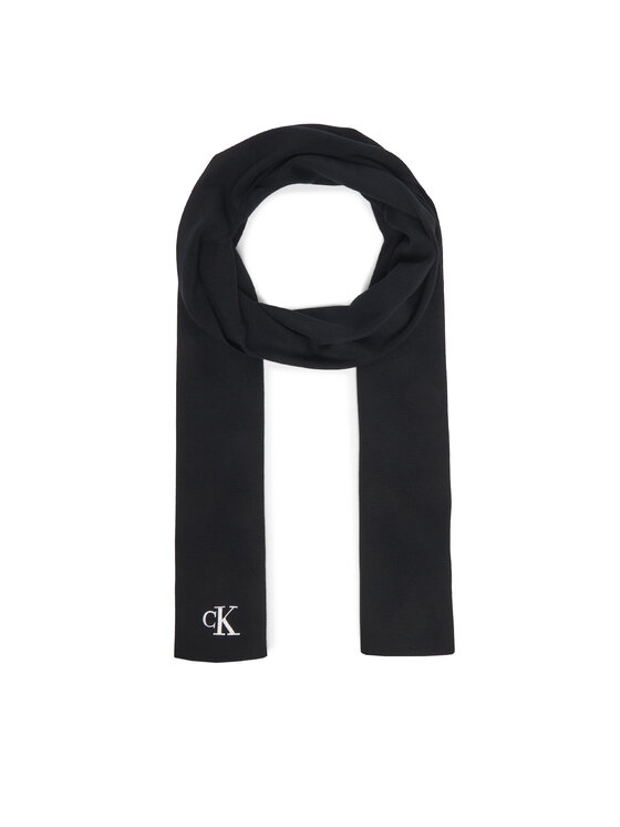 Calvin Klein Szalik Fine LV04D8021G Czarny