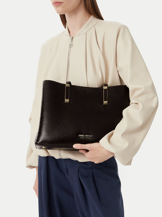 Nine West Torebka CEO-BROOME EDITION-LDA9533 Brązowy ciemny