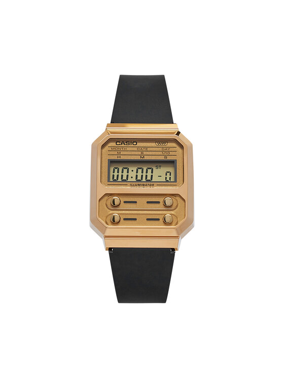 Casio Zegarek A100WEFG-9AEF Złoty