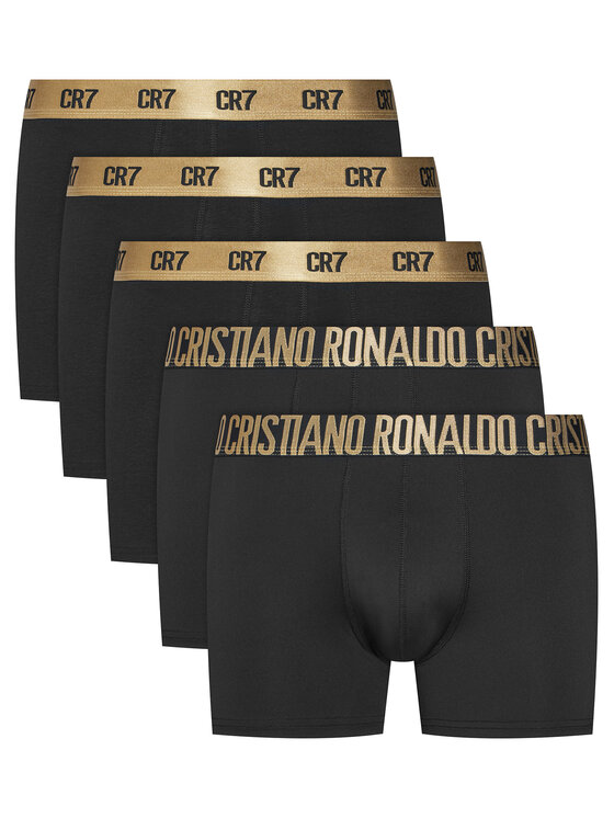 Cristiano Ronaldo CR7 Komplet bokserek Basic 8123-49 Czarny