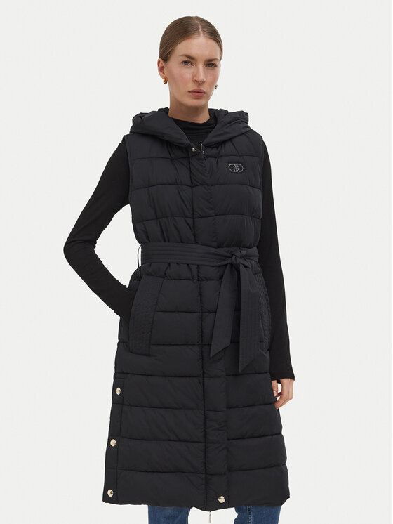 Liu Jo Sport Bezrękawnik TF6026 TS72A Czarny Regular Fit