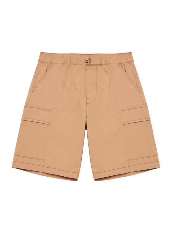 United Colors Of Benetton Szorty materiałowe 4L2VC9046 Beżowy Regular Fit