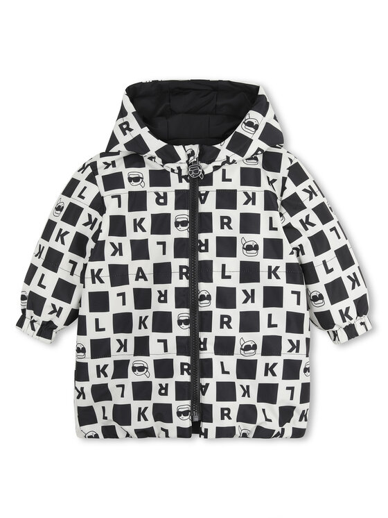 Karl Lagerfeld Kids Kurtka zimowa Z31480 Beżowy Regular Fit
