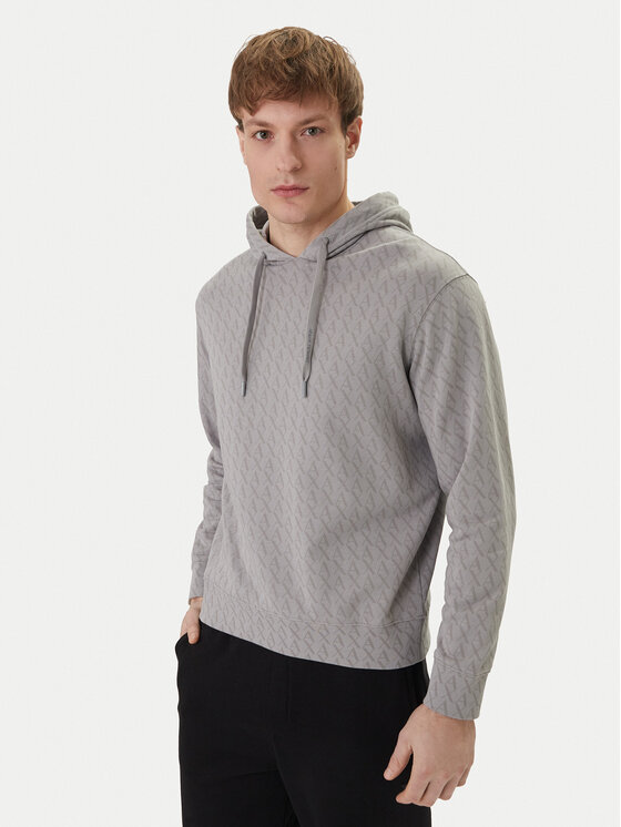 Armani Exchange Bluza XM001225 AF11847 M8315 Szary Relaxed Fit