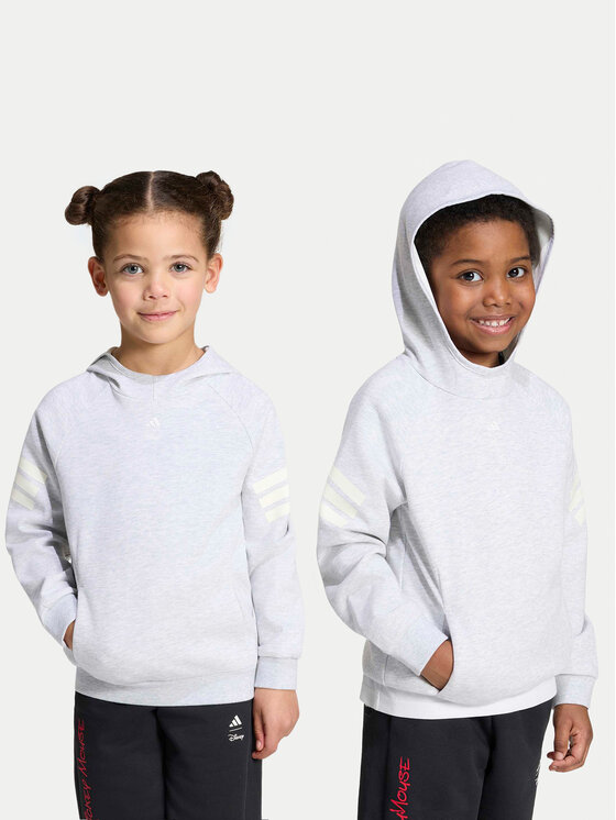 adidas Bluza Disney Mickey Mouse Sweatshirt KS3958 Szary Regular Fit