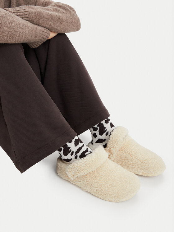 Crocs Kapcie Classic Cozzzy 209386 Biały