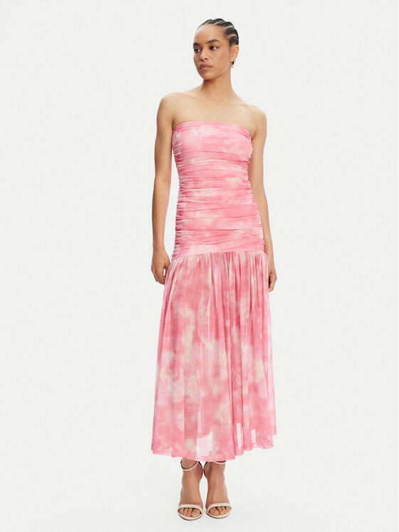 Bardot Sukienka wieczorowa Solana 59875DB1 Różowy Regular Fit