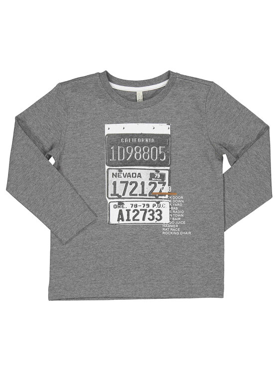 Birba Trybeyond Bluzka 999 54478 00 Szary Regular Fit