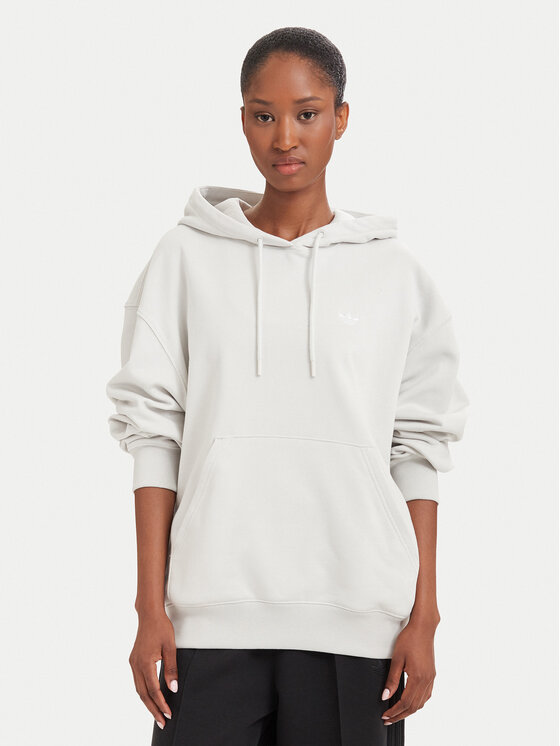 adidas Bluza Essentials KT4722 Szary jasny Oversize