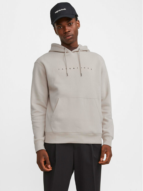 Jack & Jones Bluza Star 12233972 Beżowy Relaxed Fit