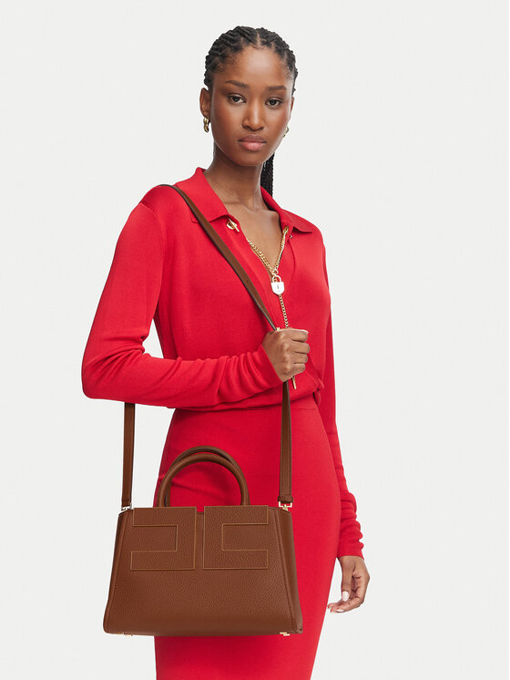 Elisabetta Franchi Torebka BS-06A-66E2-V440 Brązowy