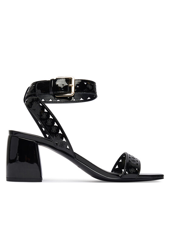 Guess Sandały FLJGST PAF03 Czarny